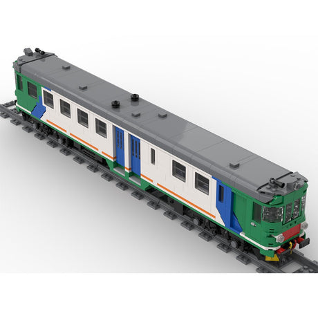 Italian ALn 668 3100 Railcar Building Blocks - LesDiy - Locomotive