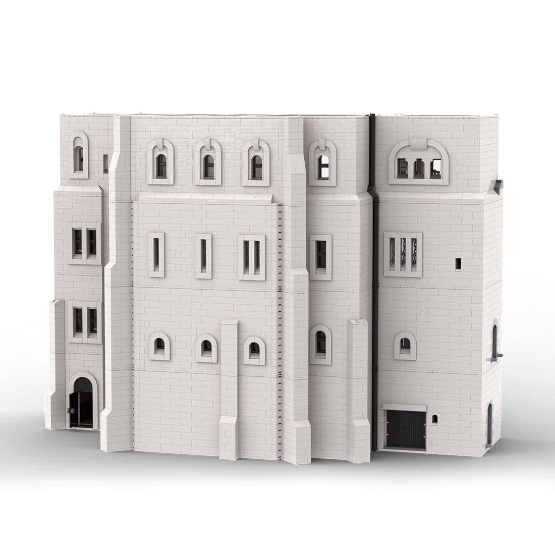 Knighthouse Floor 1 - 4 Module 4 of Neuschwanstein Castle Building Blocks Set - LesDiy -