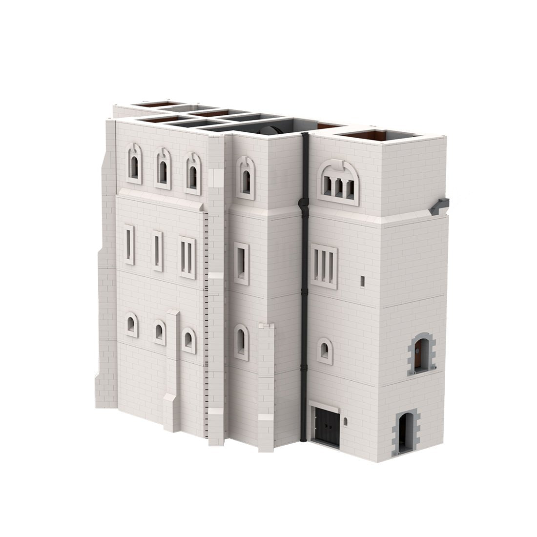 Knighthouse Floor 1 - 4 Module 4 of Neuschwanstein Castle Building Blocks Set - LesDiy -