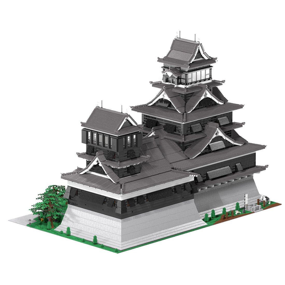 Kumamoto Castle Street View Building Blocks - LesDiy -