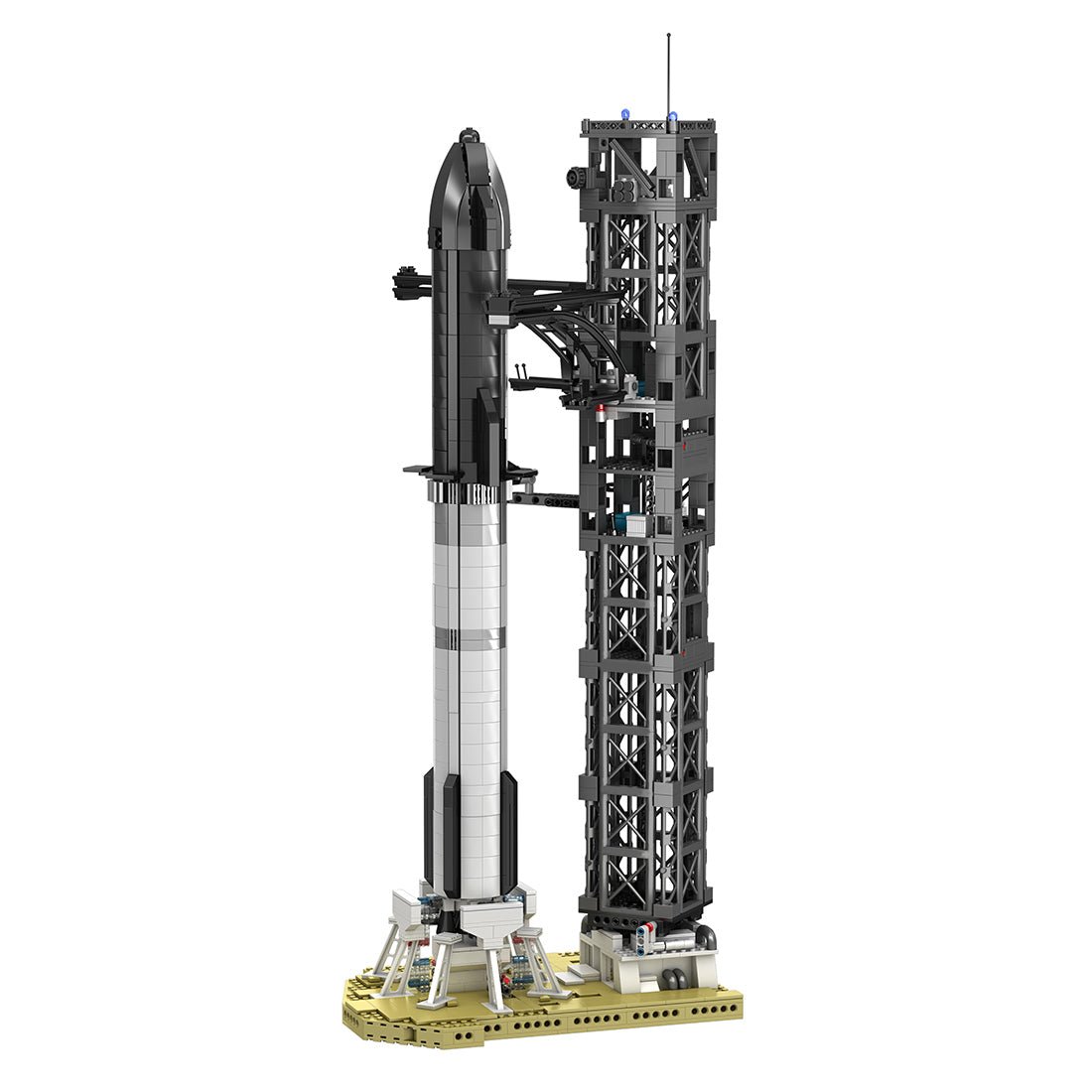 LesDiy Starship Rocket Building Blocks (US Warehouse) - LesDiy - Building Blocks