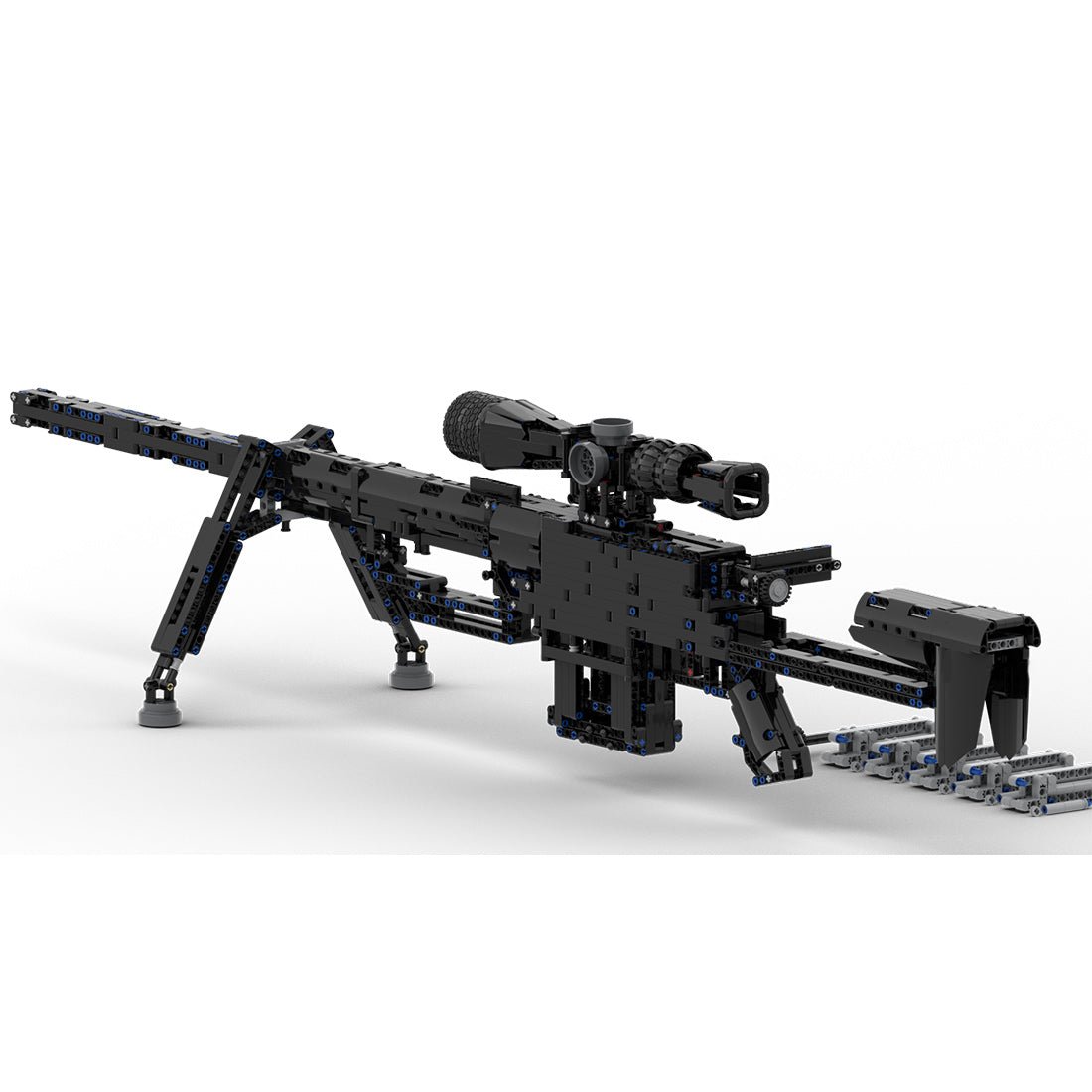 M200 Sniper Rifle Building Blocks - LesDiy - Building Blocks