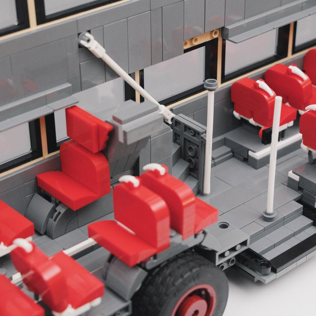 MAN SD200 Berlin Double-Decker Bus Building Blocks-LesDiy-Building Blocks-