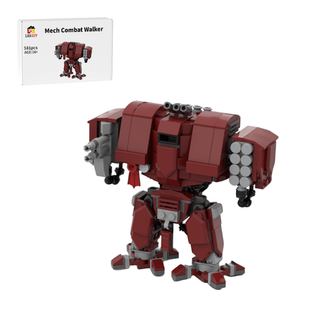 Mech Combat Walker Building Blocks - LesDiy -