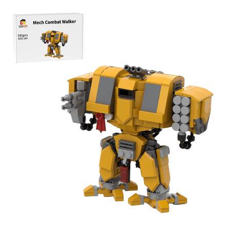 Mech Combat Walker Building Blocks - LesDiy -