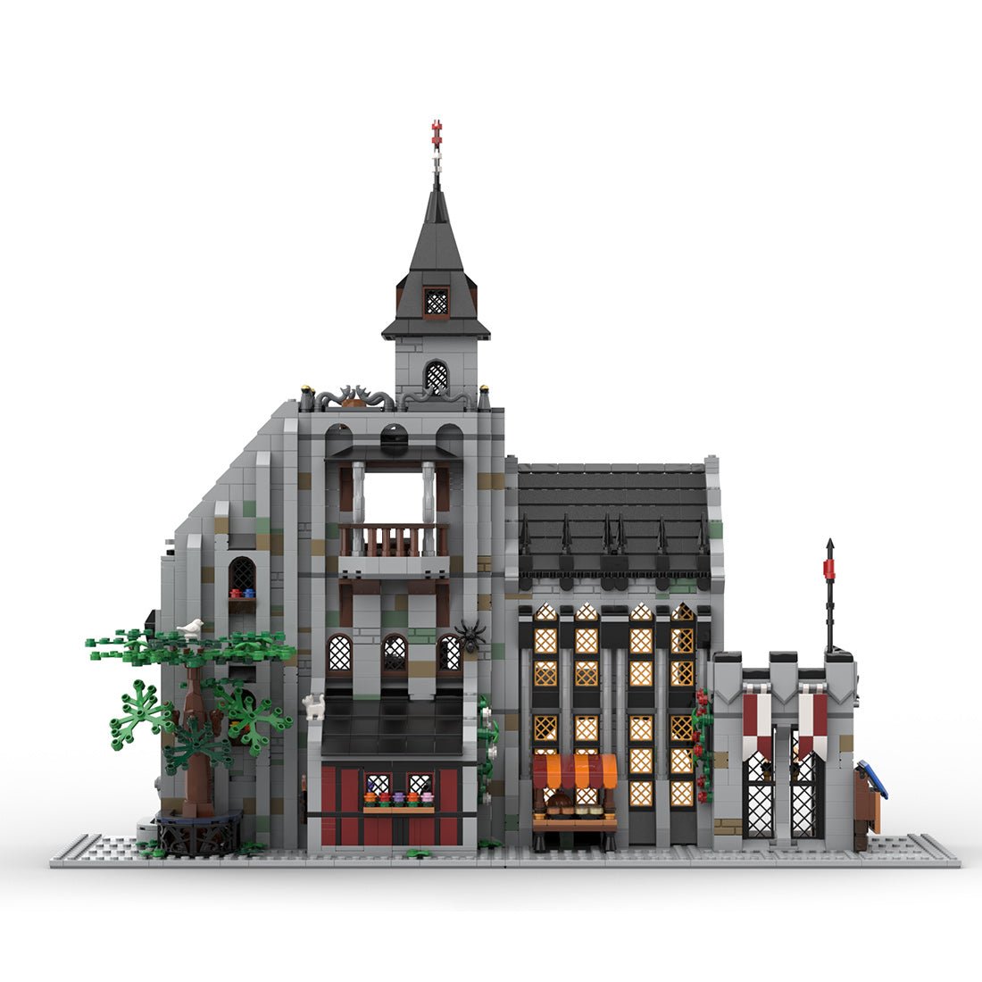 Medieval Adventurer Guild Building Blocks-LesDiy-Building Blocks-