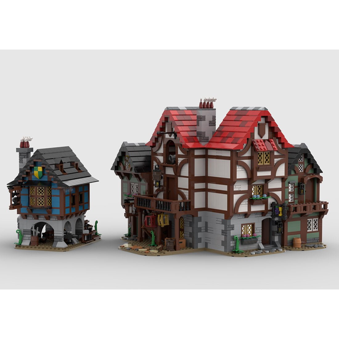 Medieval Alley's Inn Model Village Theme - LesDiy