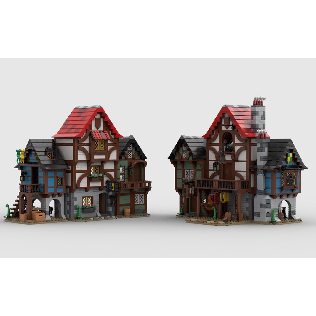 Medieval Alley's Inn Model Village Theme - LesDiy