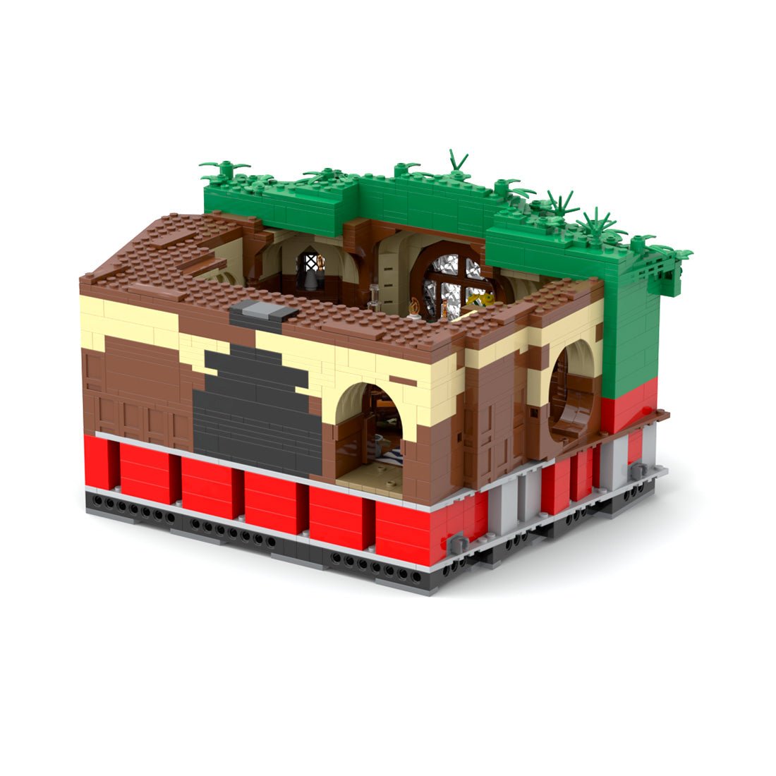 Medieval Cavern Dwelling M14 Modular Building Blocks - LesDiy - Building Blocks