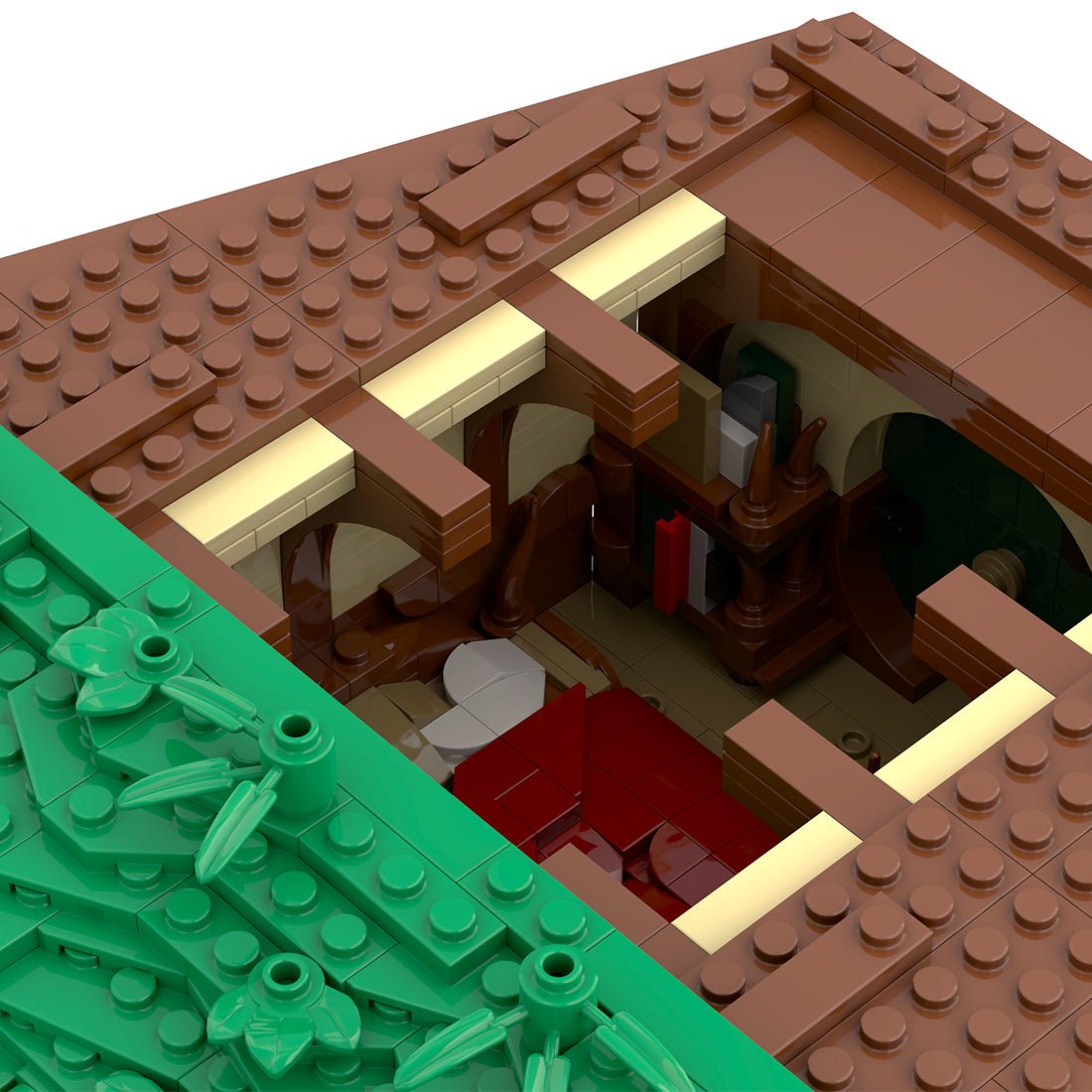 Medieval Cavern Dwelling M6 Modular Building Blocks - LesDiy - Building Blocks