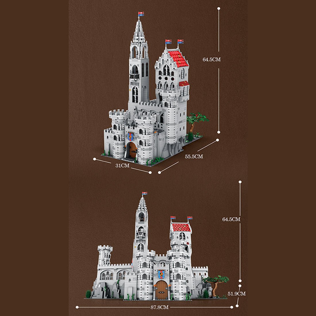 Medieval European classical Castle Building Blocks - LesDiy - Building Blocks