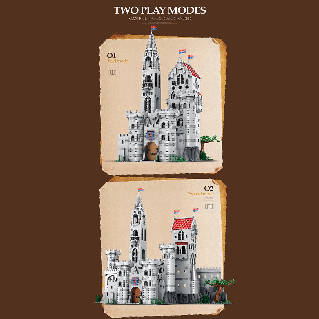 Medieval European classical Castle Building Blocks - LesDiy - Building Blocks
