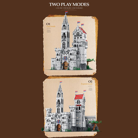 Medieval European classical Castle Building Blocks - LesDiy - Building Blocks