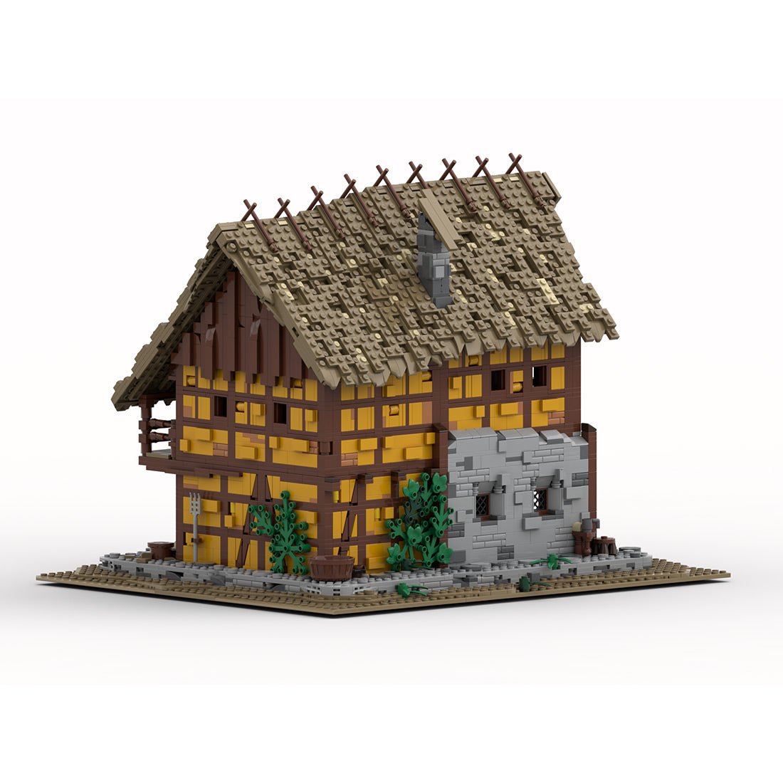 Medieval MOC Taylorsgreen Village Brewery Building Blocks - LesDiy - Building Blocks