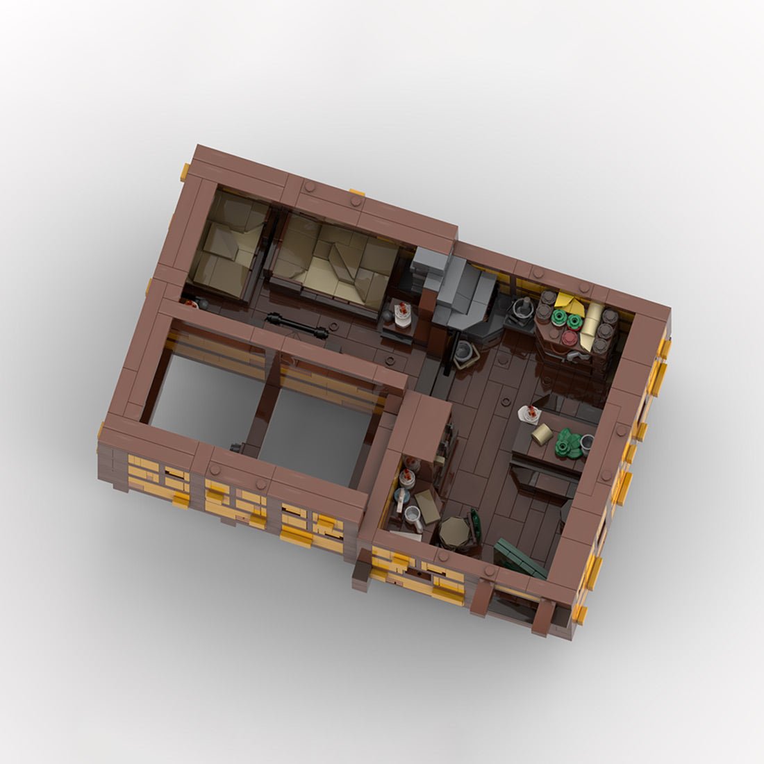 Medieval MOC Taylorsgreen Village Brewery Building Blocks - LesDiy - Building Blocks