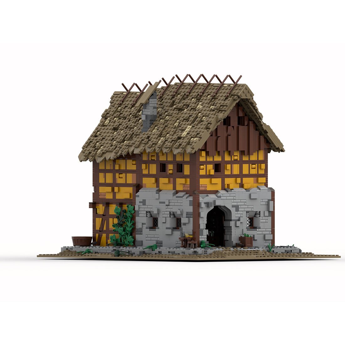 Medieval MOC Taylorsgreen Village Brewery Building Blocks - LesDiy - Building Blocks