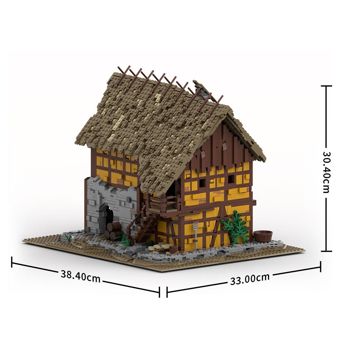 Medieval MOC Taylorsgreen Village Brewery Building Blocks - LesDiy - Building Blocks