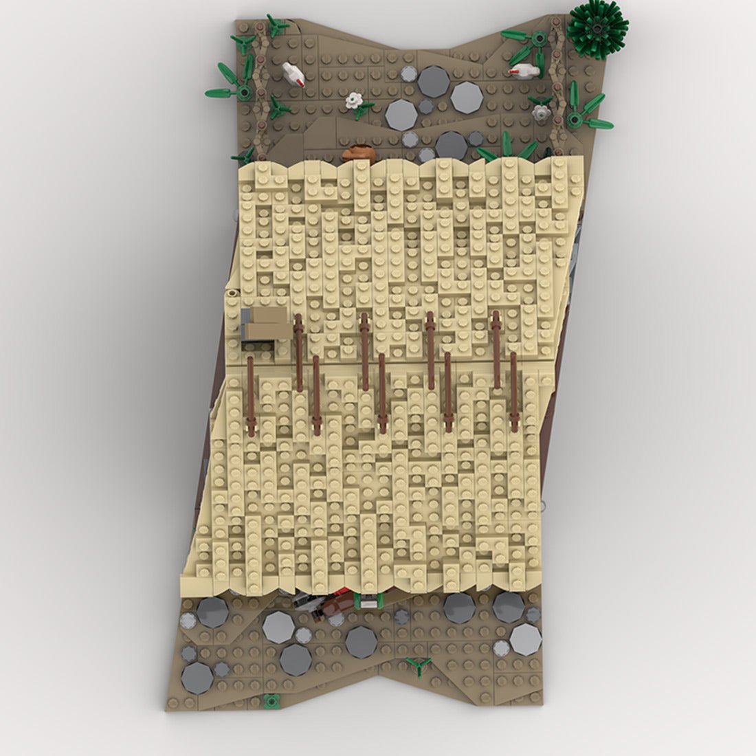 Medieval Taylorsgreen Village Townhouse Building Blocks - LesDiy - Building Blocks