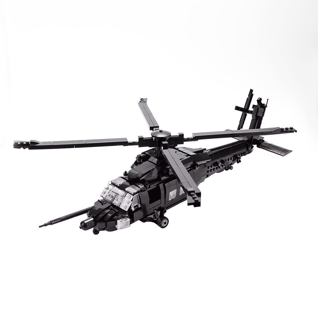 MH60M Black Hawk Military Copter Building Blocks - LesDiy - Building Blocks