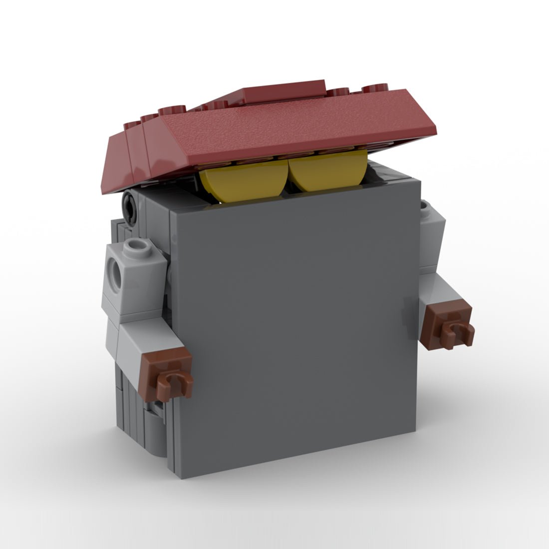 Mini Block Knight Building Blocks Set (1 Figure/354PCS)-LesDiy-Building Blocks-