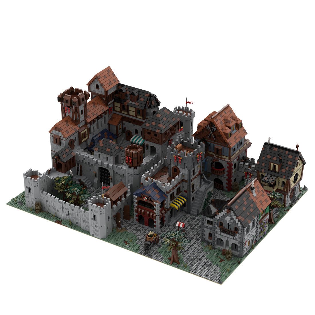 MOC - 100133 Medieval Royal Village - LesDiy -