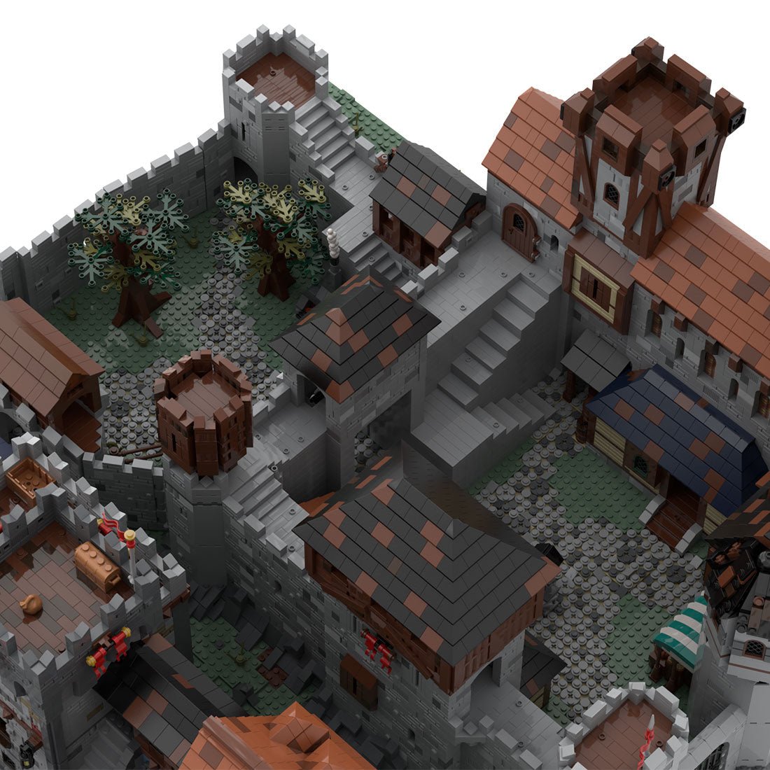 MOC - 100133 Medieval Royal Village - LesDiy -