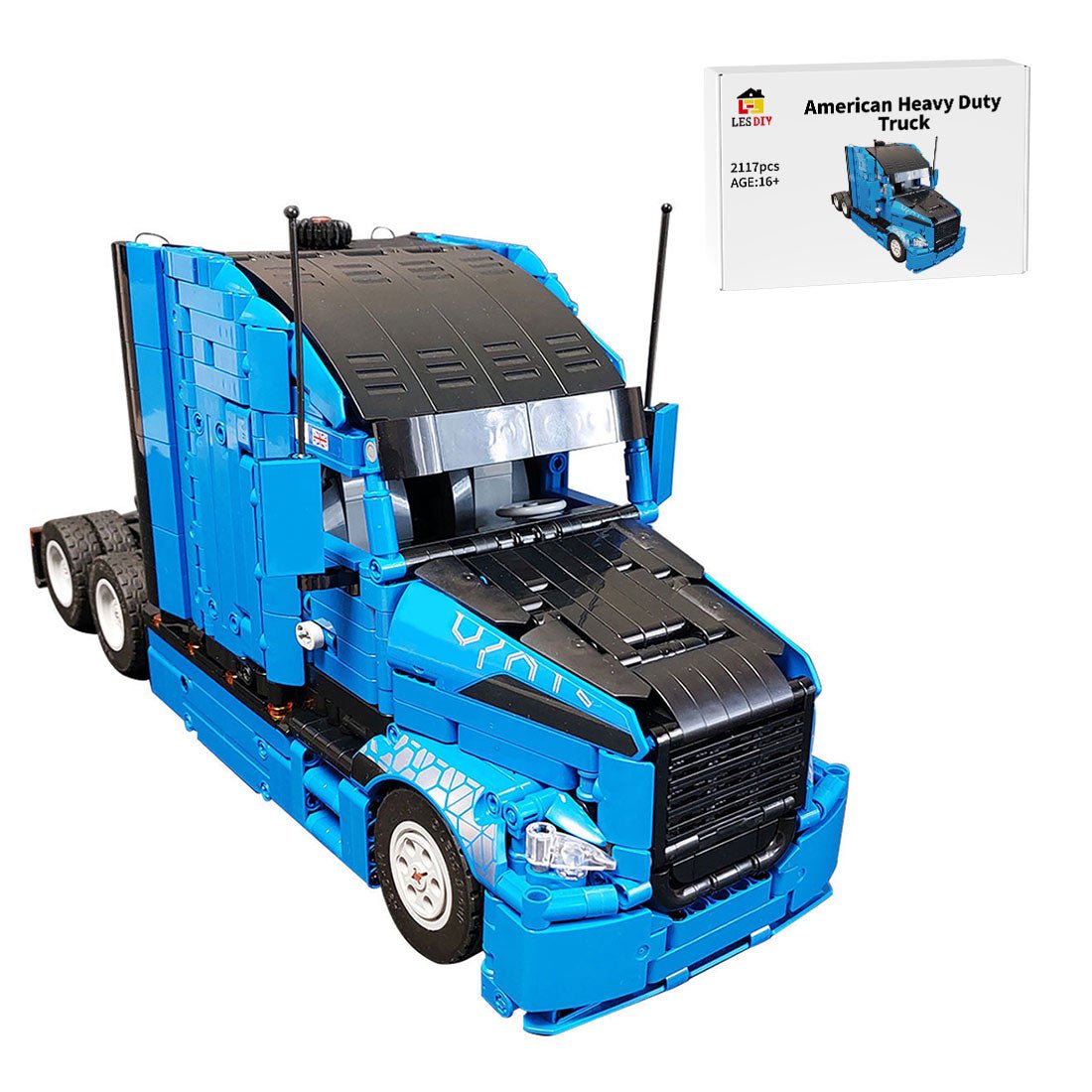 MOC - 103534 Technology American Heavy Duty Truck - LesDiy -