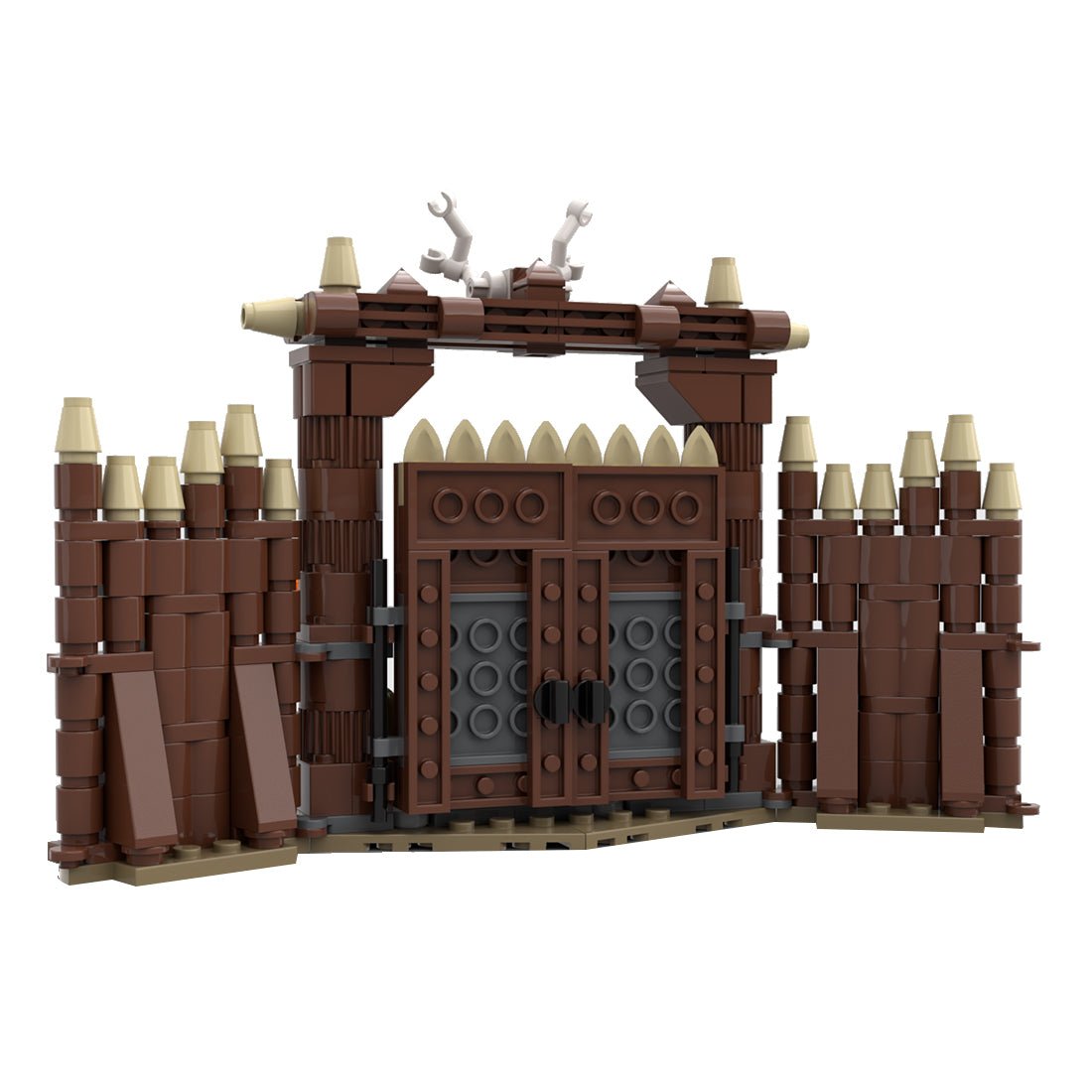 MOC - 103656 Village Gate Medieval Building Blocks - LesDiy