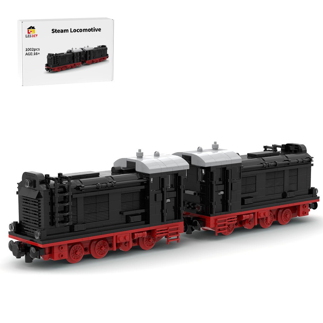 MOC - 104359 DR - Baureihe Class V36 Steam Locomotive - LesDiy -