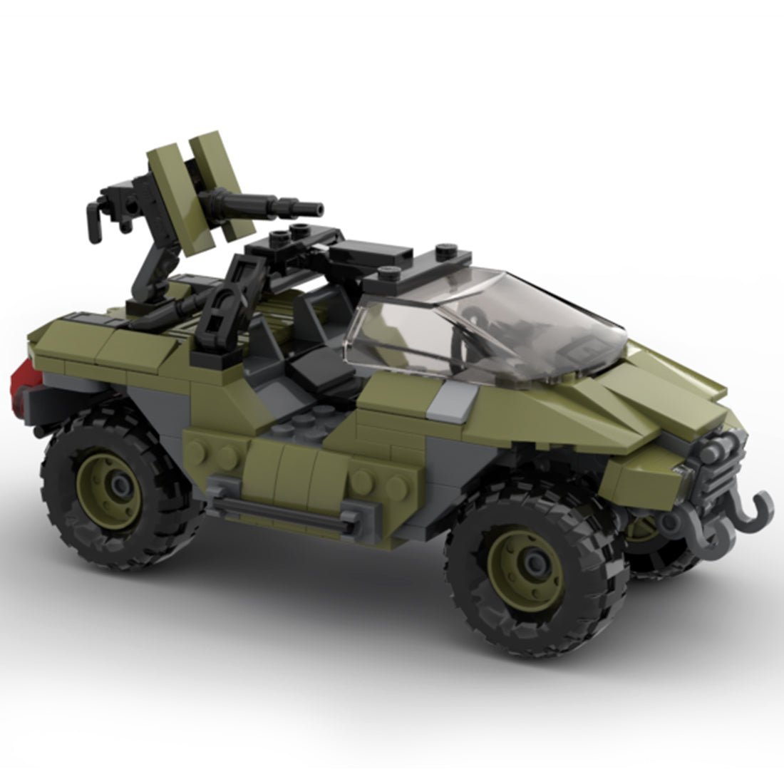 MOC - 107715 M12 Military Carrier Vehicle Model - LesDiy -
