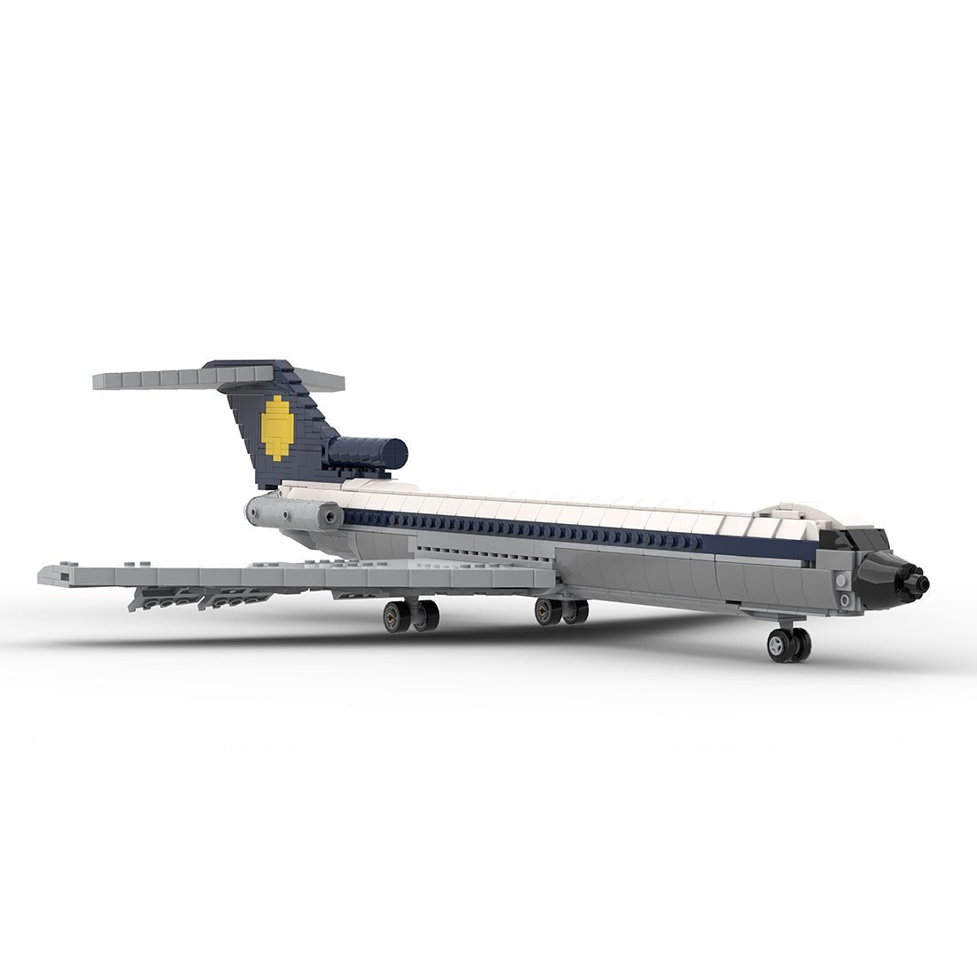 MOC - 108472 727 Jet Plane - LesDiy -