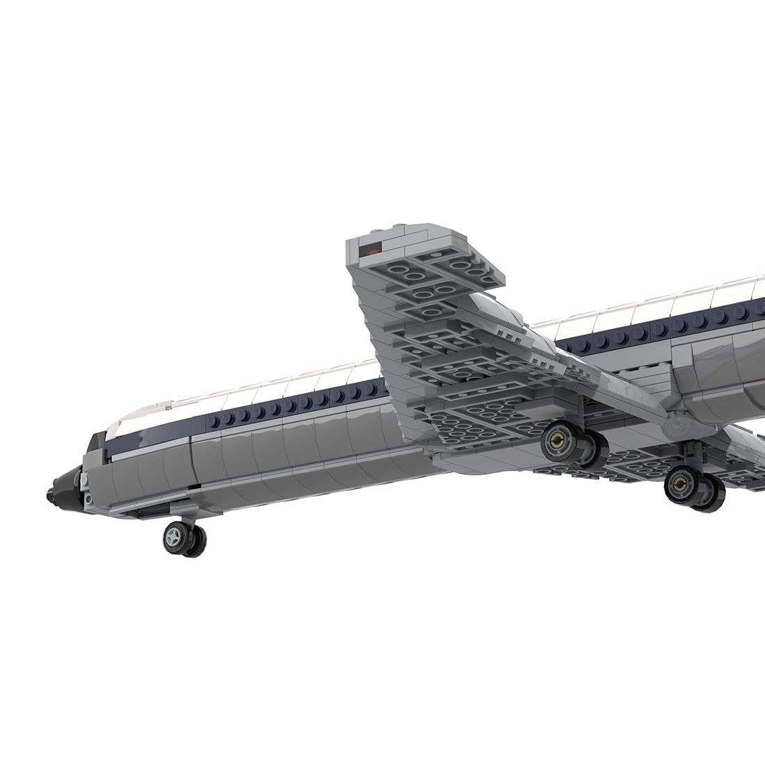 MOC - 108472 727 Jet Plane - LesDiy -