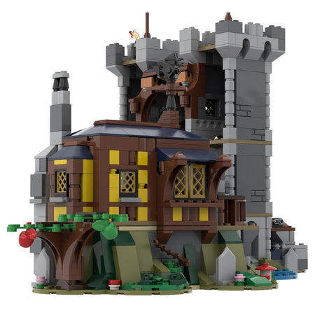 MOC - 108731 Black Falcon's Fort - LesDiy