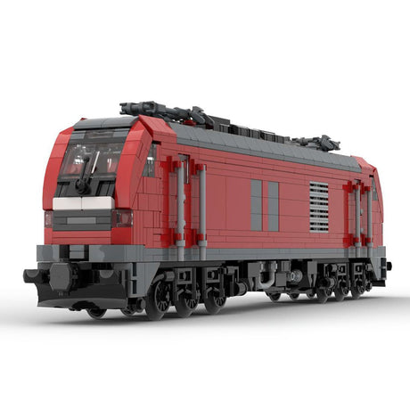 MOC - 108758 Rail Transit Trains Model - LesDiy