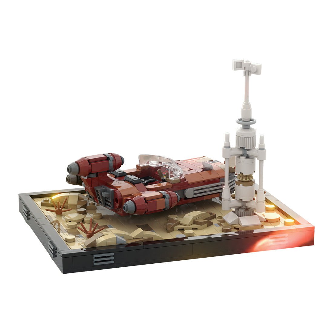 MOC - 108969 X - 34 Landspeeder and Moisture Vaporator - LesDiy -