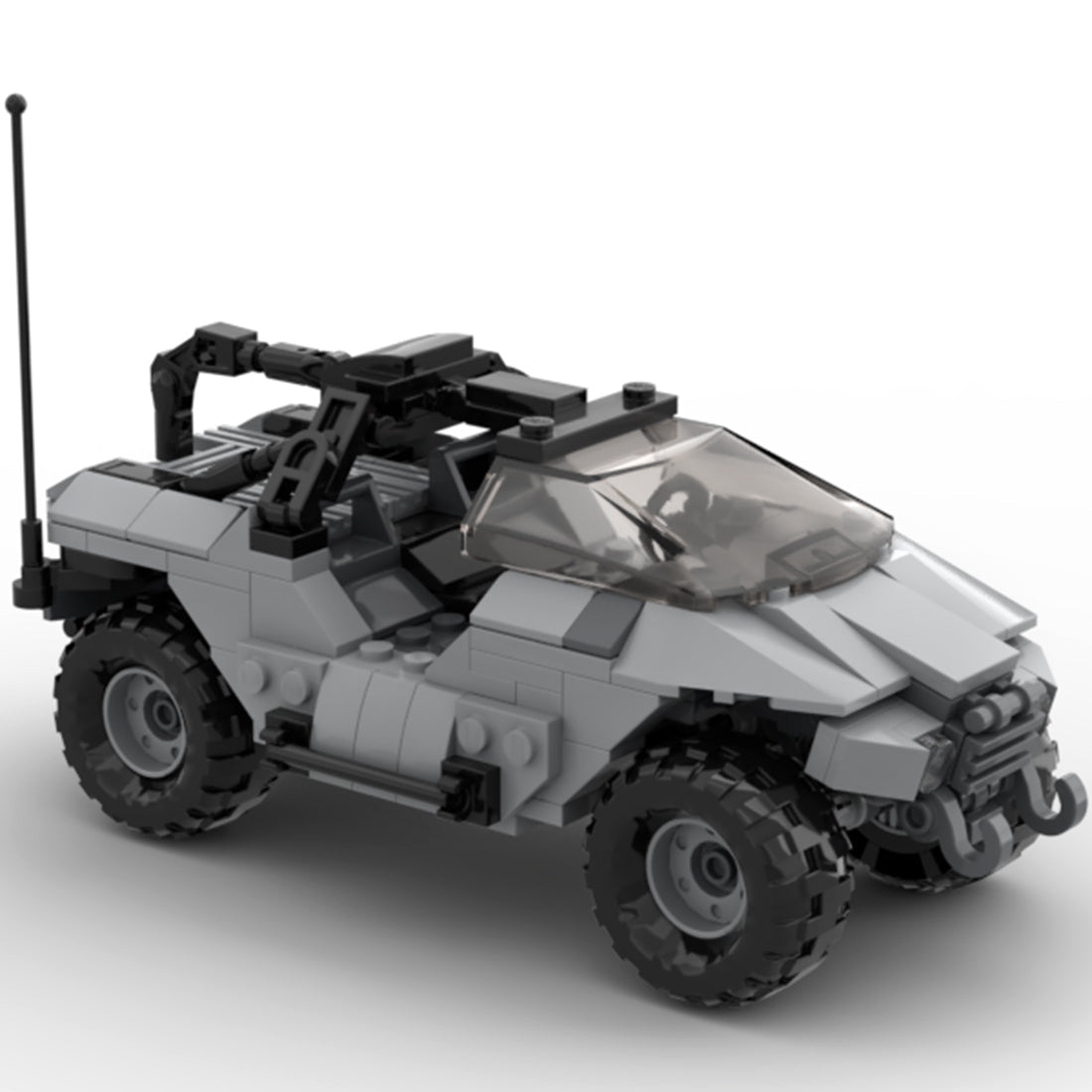 MOC - 109062 M15 Military Carrier Vehicle Model - LesDiy -