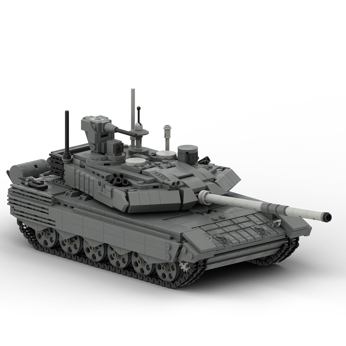 MOC - 109174 T - 90 M Main Battle Tank - 1/35 Building Blocks - LesDiy - Building Blocks