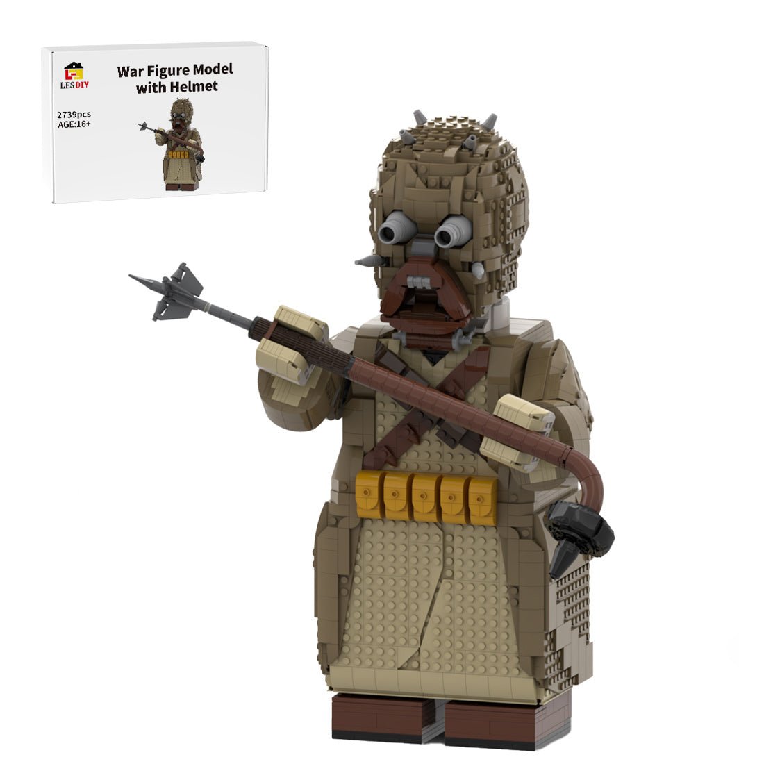 MOC - 109807 Tusken Raider Megafigure(with Helmet) - LesDiy -