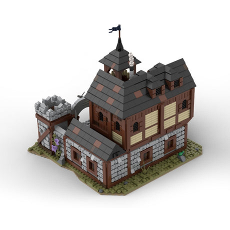 MOC - 110112 Medieval Infantry Barracks - LesDiy