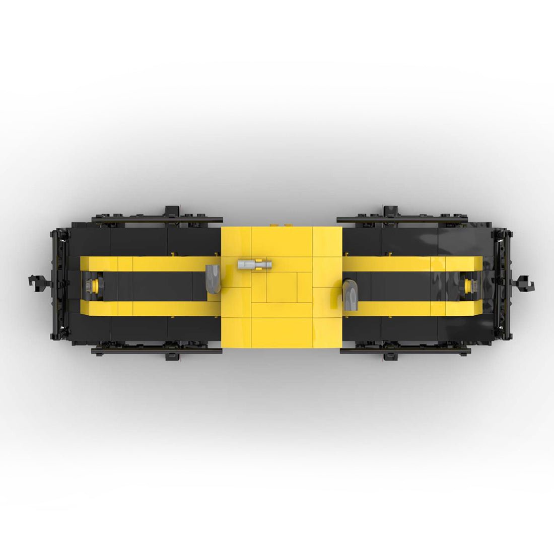 MOC - 110374 Tacoma and Eastern GE 45 Ton Switcher Building Blocks - LesDiy - Locomotive