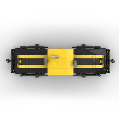 MOC - 110374 Tacoma and Eastern GE 45 Ton Switcher Building Blocks - LesDiy - Locomotive