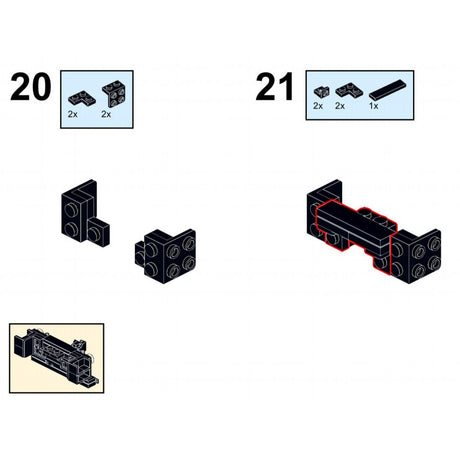 MOC - 110374 Tacoma and Eastern GE 45 Ton Switcher Building Blocks - LesDiy - Locomotive