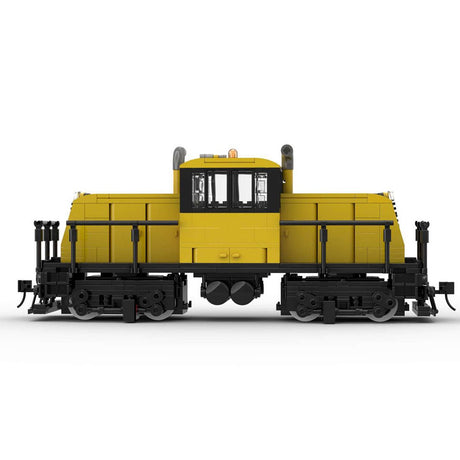 MOC - 110374 Tacoma and Eastern GE 45 Ton Switcher Building Blocks - LesDiy - Locomotive