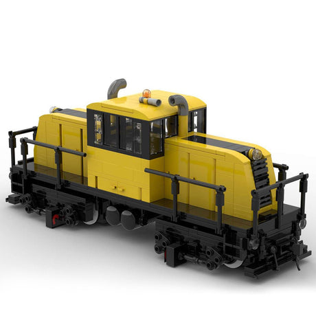 MOC - 110374 Tacoma and Eastern GE 45 Ton Switcher Building Blocks - LesDiy - Locomotive
