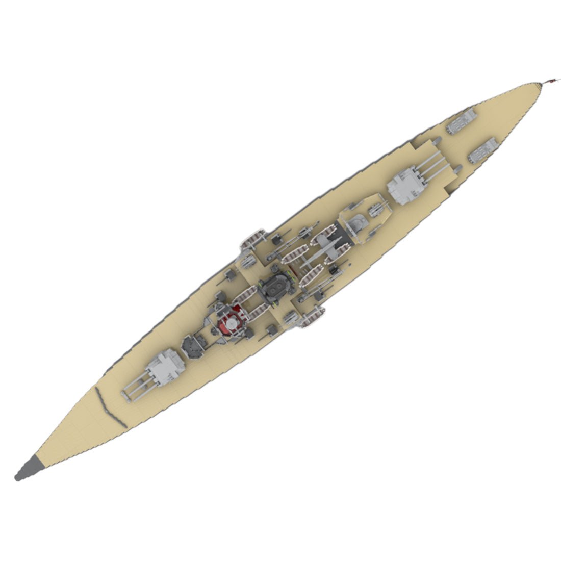 MOC - 112083 German Cruiser Admiral Graf Spee - LesDiy