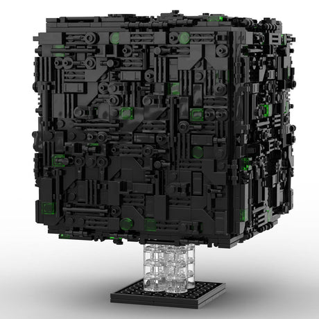 MOC - 112646 Borg Cube Warship Building Blocks - LesDiy
