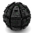 MOC - 113837 Borg Sphere Warship Building Blocks - LesDiy -