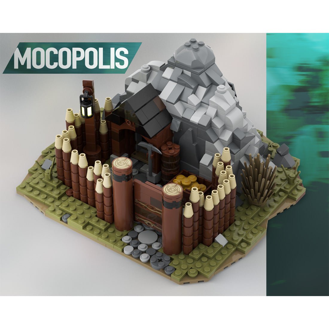 MOC - 114319 Medieval Gold Mine - LesDiy