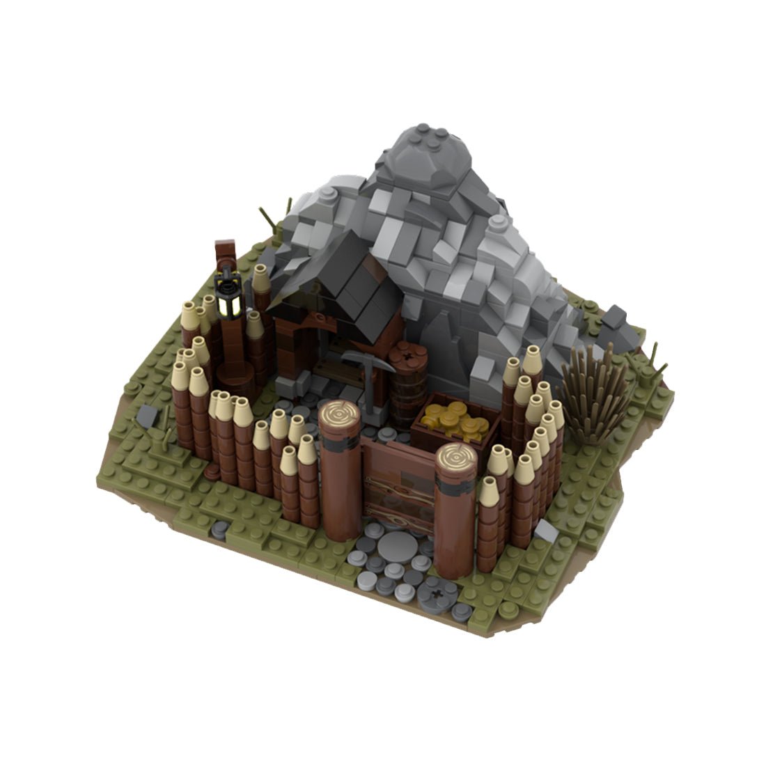 MOC - 114319 Medieval Gold Mine - LesDiy