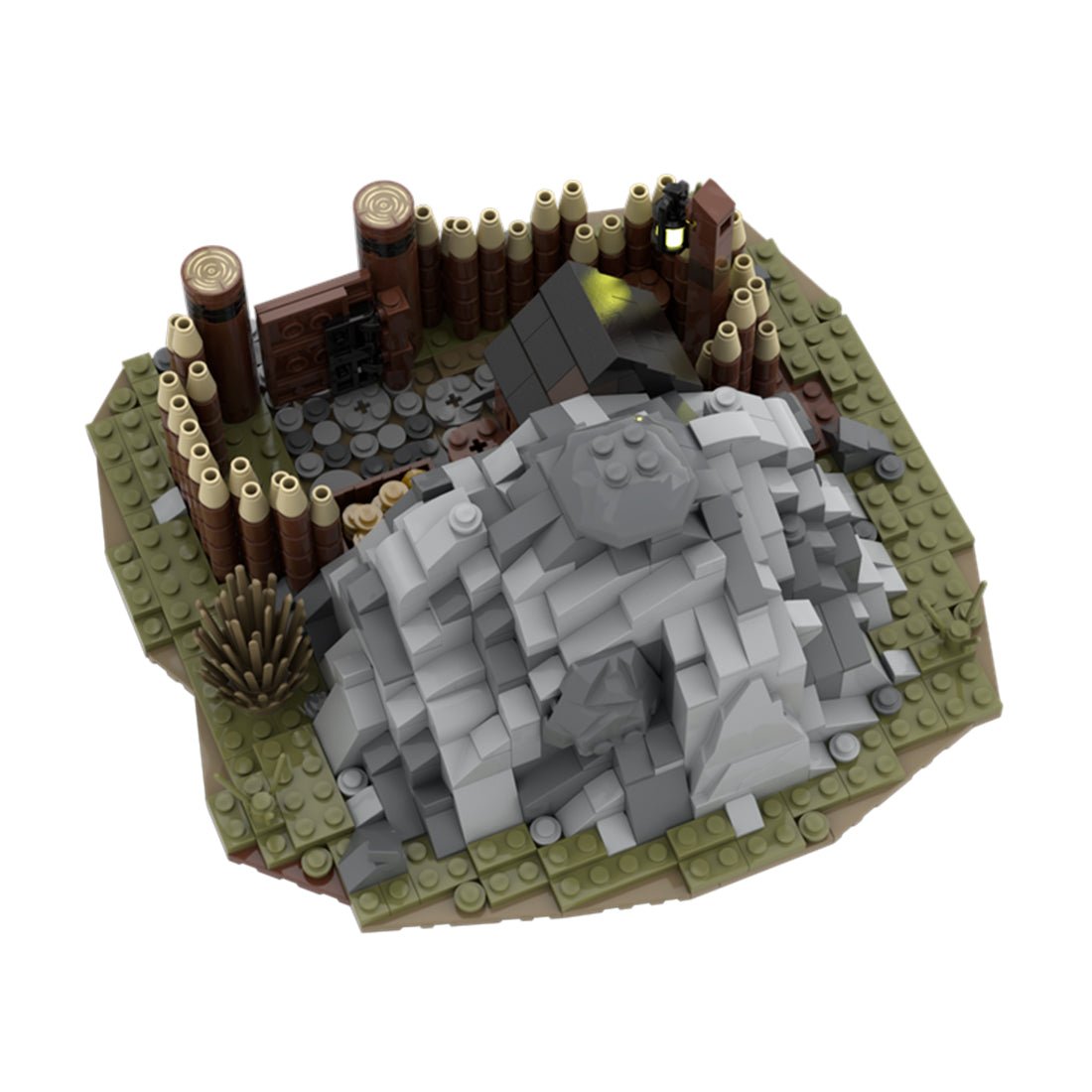 MOC - 114319 Medieval Gold Mine - LesDiy